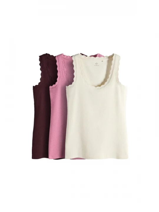 Foto van product The Set Top crème / cyclaam / pitaja roze