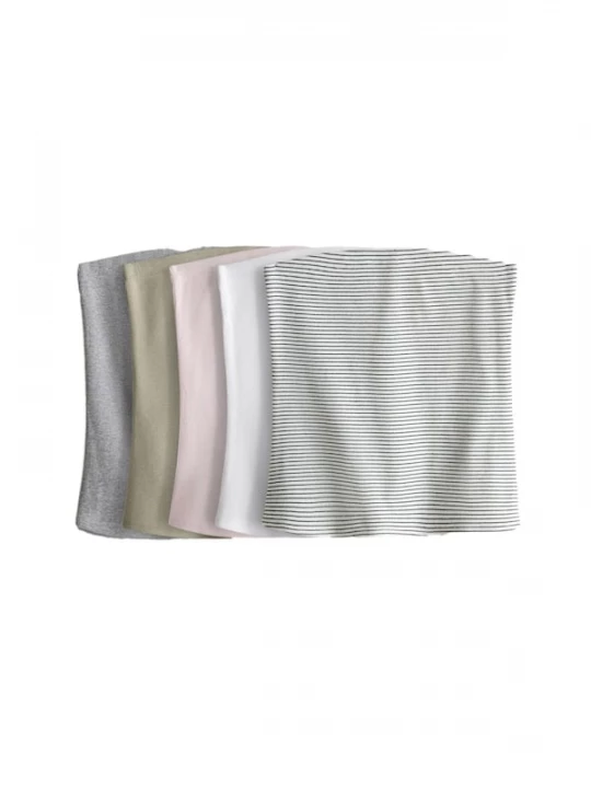 Foto van product The Set Top grijs / mintgroen / rosé / wit