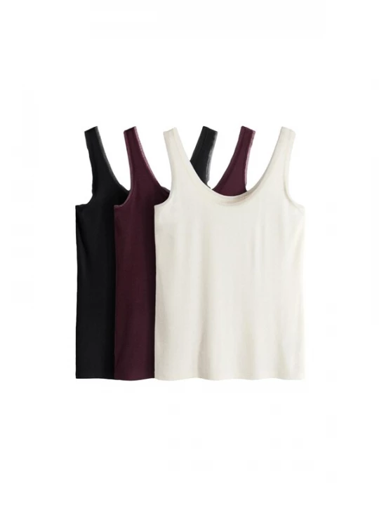 Foto van product The Set Top navy / bourgogne / offwhite