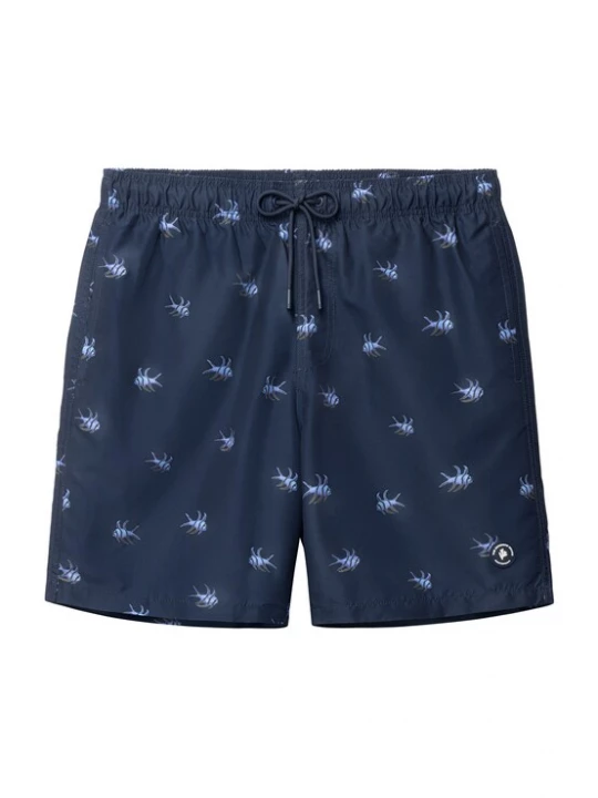 Foto van product The Sunshine Brand Zwemshorts 'Mike' navy / hemelsblauw