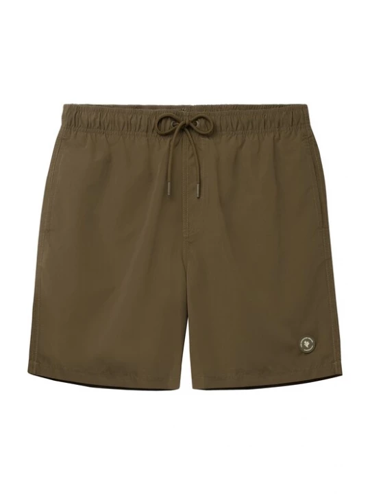 Foto van product The Sunshine Brand Zwemshorts 'Mike' olijfgroen
