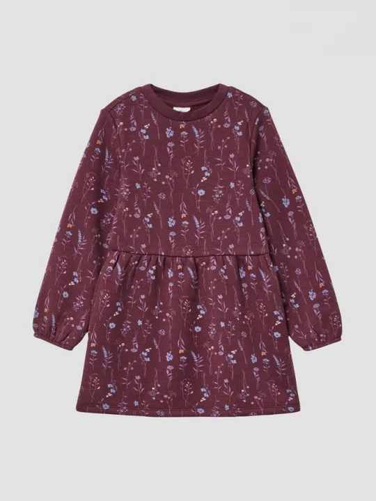 Foto van product Thermische fleecejurk met all-over print s.Oliver rood