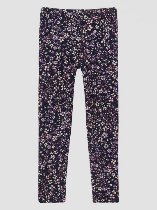 Foto van product Thermofleece legging met all-over print s.Oliver blauw