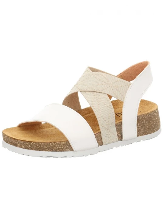Foto van product THINK! Sandaal beige / wit / offwhite