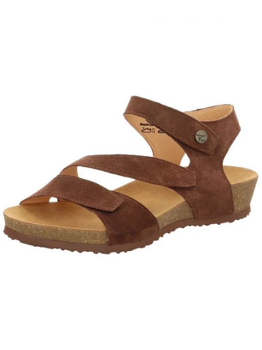 Foto van product THINK! Sandalen met riem chocoladebruin
