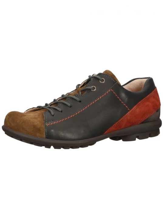 Foto van product THINK! Veterschoen bruin / lichtbruin / rood