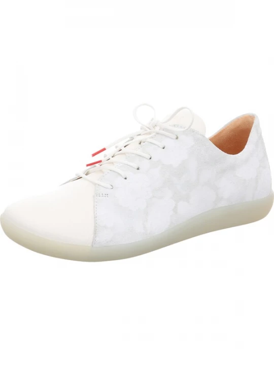 Foto van product THINK! Veterschoen 'Nature' lichtgrijs / wit