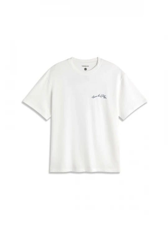 Foto van product Thinking MU Shirt 'Aaron' donkerblauw / wit