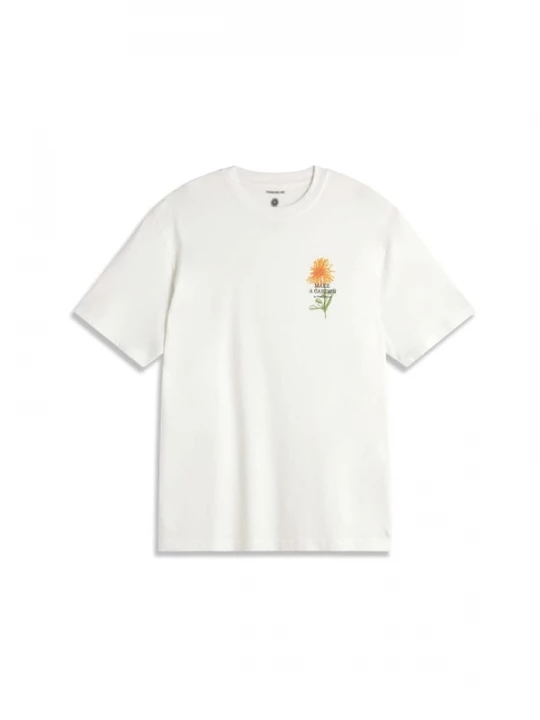 Foto van product Thinking MU Shirt ' AARON ' grasgroen / oranje / wit
