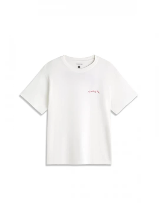 Foto van product Thinking MU Shirt 'Aaron' rood / wit