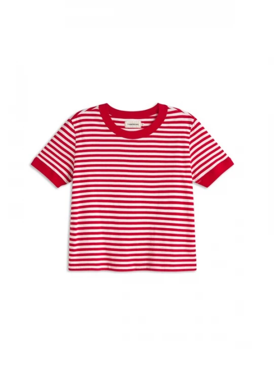 Foto van product Thinking MU Shirt 'Zowi' rood / wit