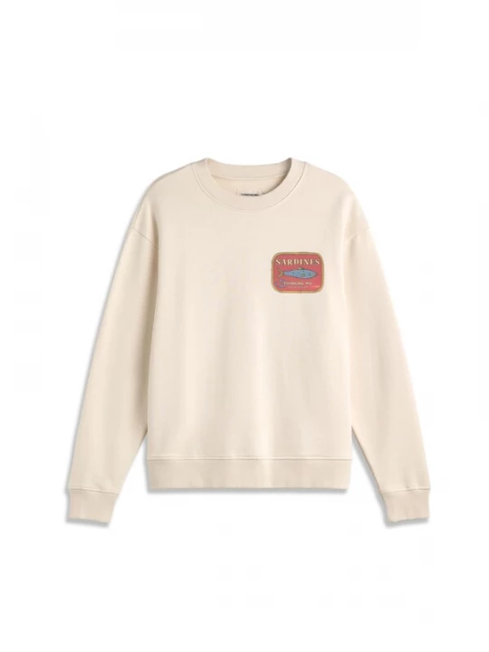 Foto van product Thinking MU Sweatshirt 'Leon' royal blue / koningsblauw / mosterd / pasteelgeel / wolwit