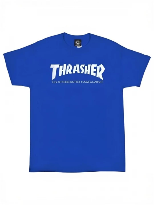 Foto van product THRASHER Shirt 'SKATE MAG' royal blue / koningsblauw