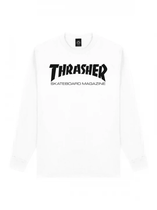 Foto van product THRASHER Shirt 'SKATE MAG' wit