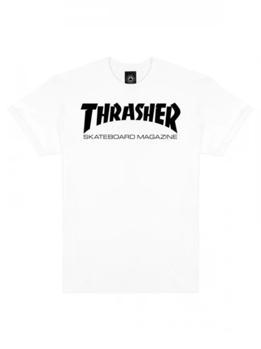 Foto van product THRASHER Shirt 'SKATE MAG' wit