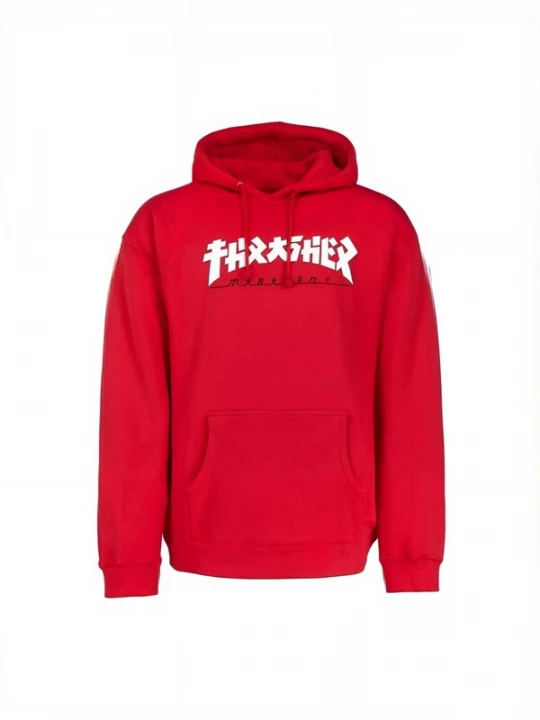 Foto van product THRASHER Sweatshirt 'GODZILLA' rood