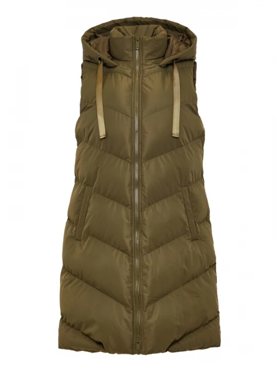 Foto van product Threadbare Bodywarmer 'Vamp' olijfgroen