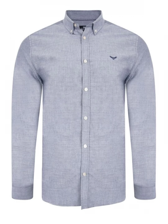 Foto van product Threadbare Overhemd 'Beacon' navy / blauw denim