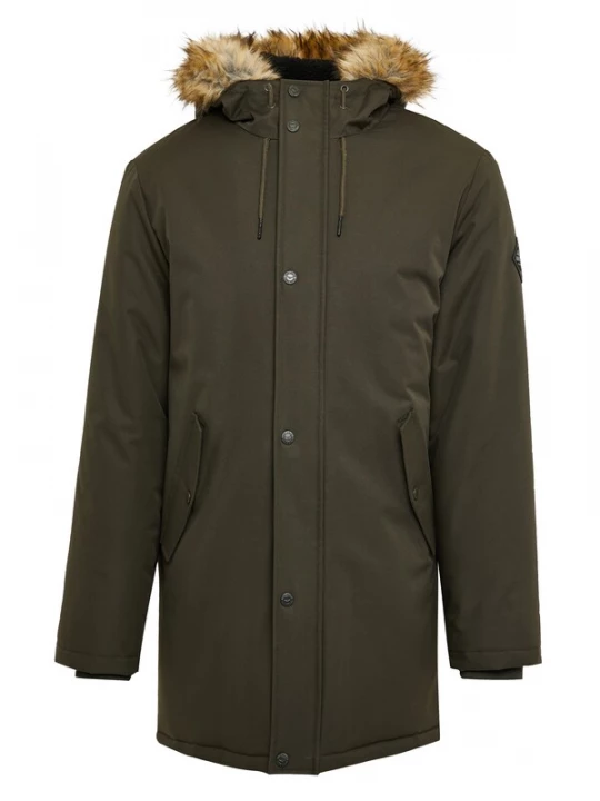 Foto van product Threadbare Winterjas 'Clarkston' kaki