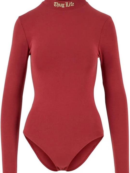 Foto van product Thug Life Shirt body lichtgroen / rood