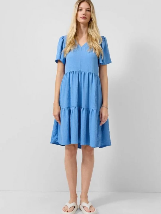 Foto van product Tierjurk tot op de knie QS blauw