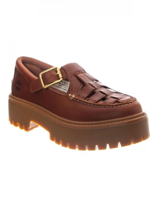 Foto van product TIMBERLAND Mocassins 'tst Buckle Shoe Rust Full Grain' rood