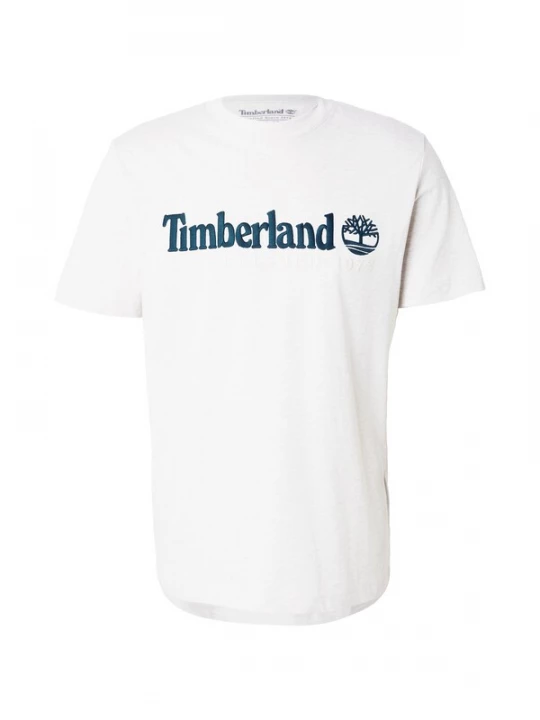 Foto van product TIMBERLAND Shirt 'ESTABLISHED 1973' donkerblauw / wit / wit gemêleerd