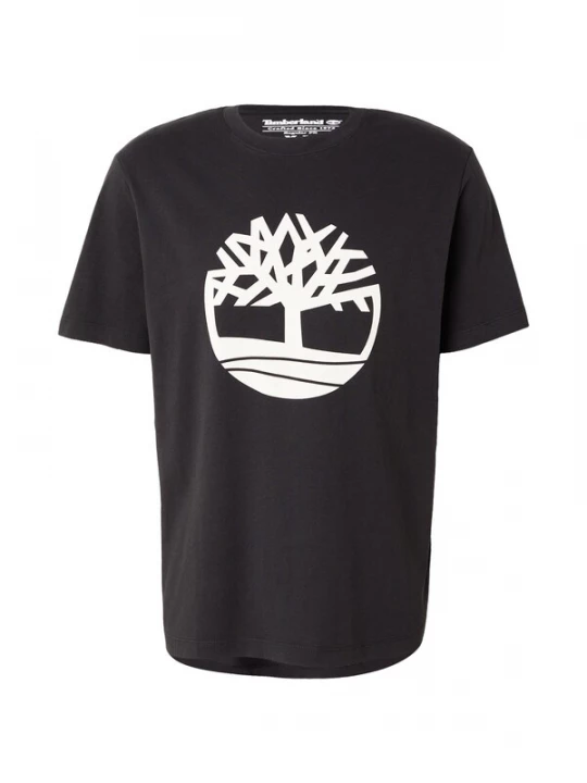 Foto van product TIMBERLAND Shirt 'Northwood Tree' zwart / wit
