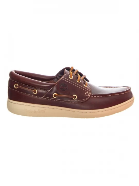 Foto van product TIMBERLAND Veterschoen 'PORT Boat Shoe BUR F Grain' bruin