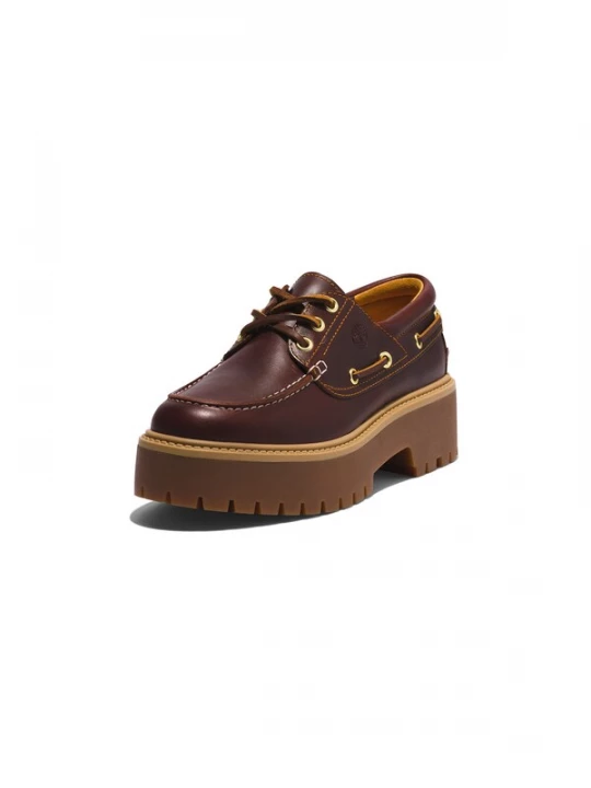 Foto van product TIMBERLAND Veterschoen 'Stone Street 3 Eye' bruin / karamel / donkerbruin
