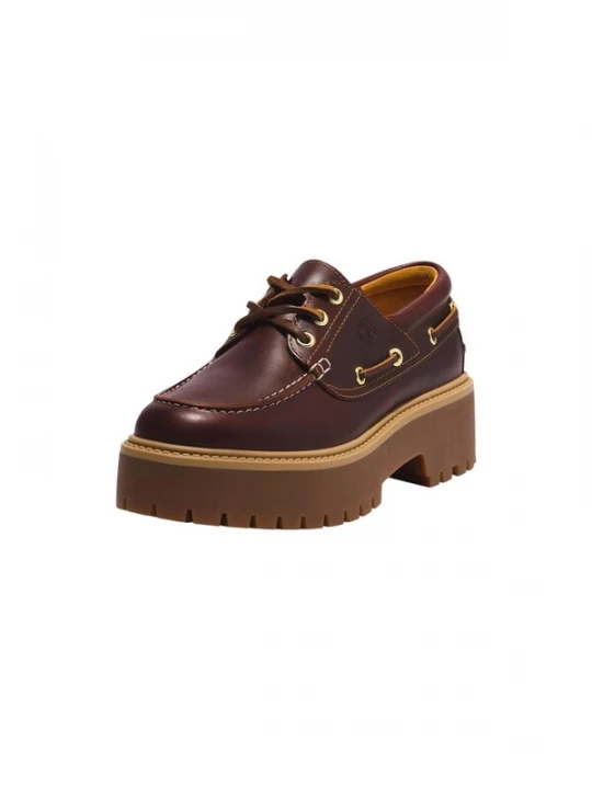 Foto van product TIMBERLAND Veterschoen 'STST BOAT SHOE BURG, Wide TB0A2QDM' bordeaux