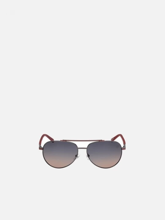 Foto van product TIMBERLAND Zonnebril 'Timberland TB00039 Shiny gunmetal / 15 / 135 MAN Sunglasses' grijs