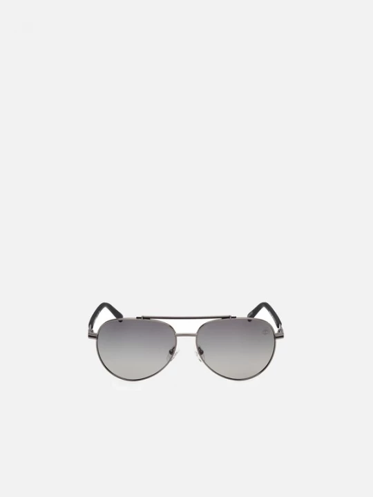 Foto van product TIMBERLAND Zonnebril 'Timberland TB00039 Shiny gunmetal / 15 / 135 MAN Sunglasses' zilver