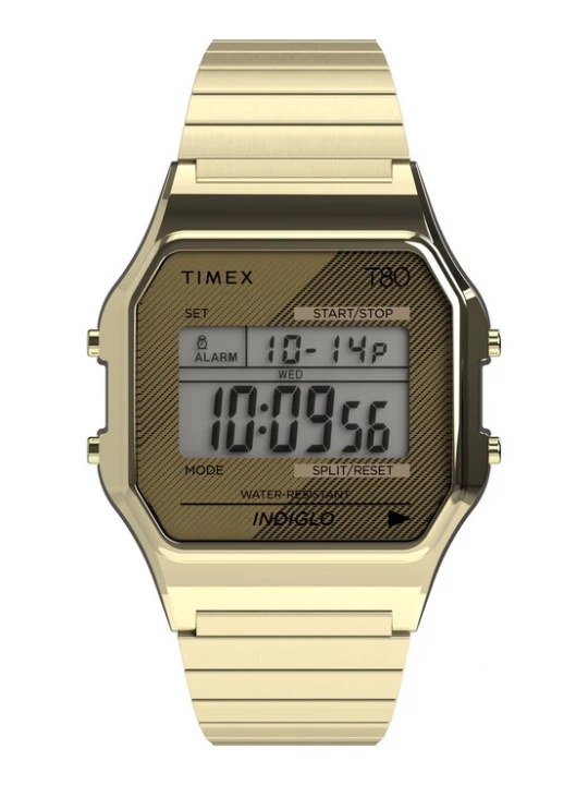 Foto van product TIMEX Digitaal horloge 'T80' goud