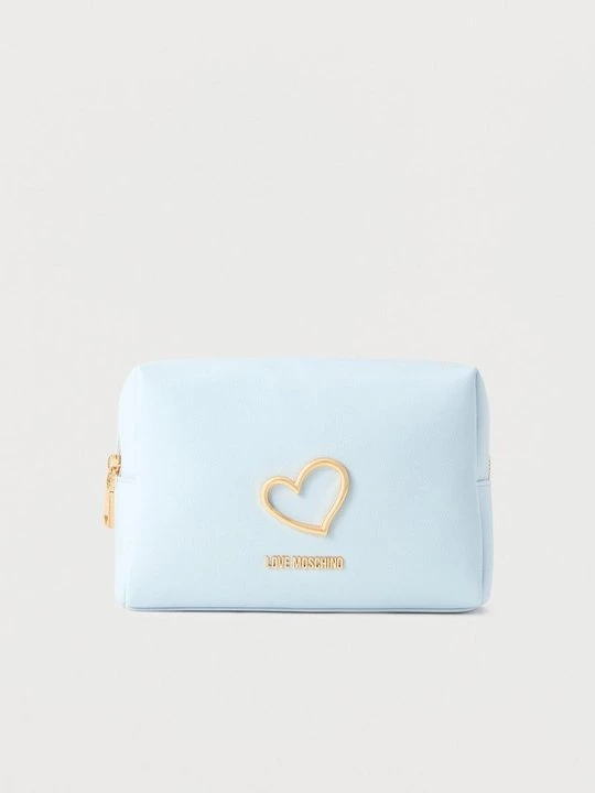 Foto van product Toilettas LOVE MOSCHINO lichtblauw