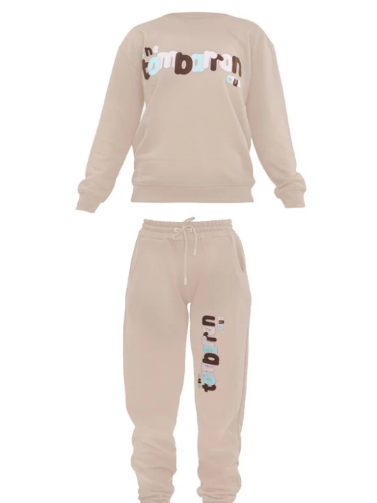 Foto van product Tom Barron Joggingpak ecru