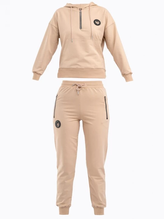 Foto van product Tom Barron Joggingpak ecru