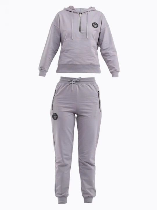 Foto van product Tom Barron Joggingpak grijs / zwart