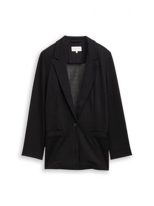 Foto van product TOM TAILOR Blazers zwart / zilver