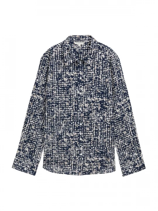 Foto van product TOM TAILOR Blouse beige / marine / wit