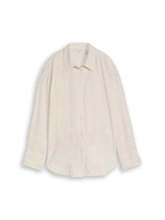 Foto van product TOM TAILOR Blouse greige / wit