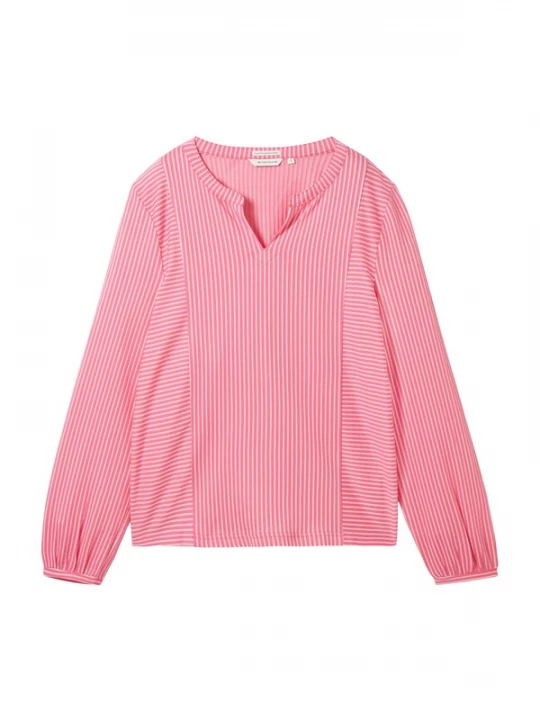 Foto van product TOM TAILOR Blouse lichtroze / offwhite