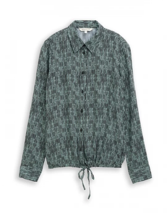 Foto van product TOM TAILOR Blouse mintgroen / zwart