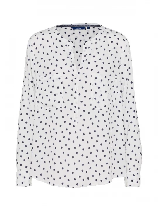 Foto van product TOM TAILOR Blouse navy / wit