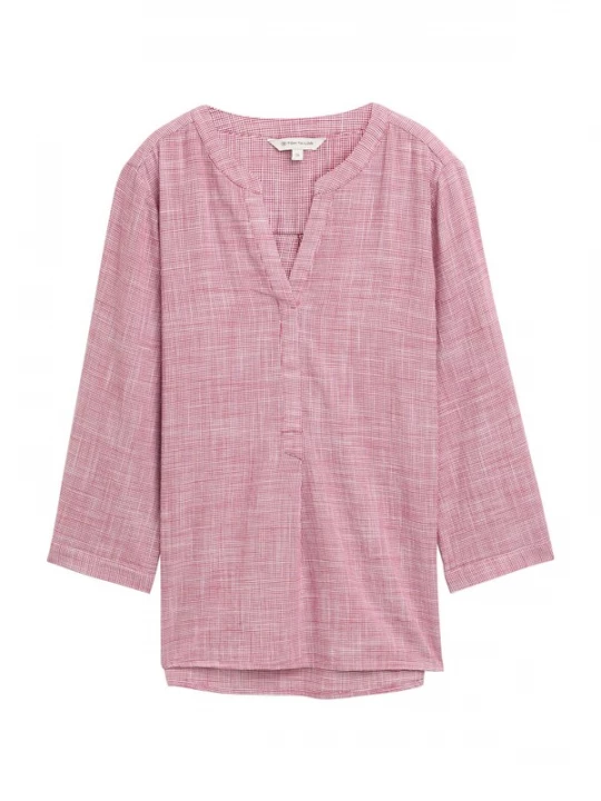 Foto van product TOM TAILOR Blouse pitaja roze / wit