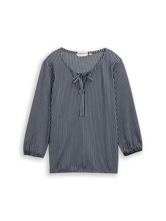 Foto van product TOM TAILOR Blouse zwart / wit