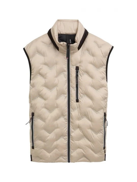 Foto van product TOM TAILOR Bodywarmer lichtbruin / zwart