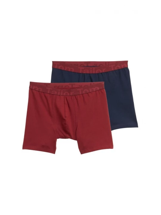 Foto van product TOM TAILOR Boxershorts navy / donkerrood