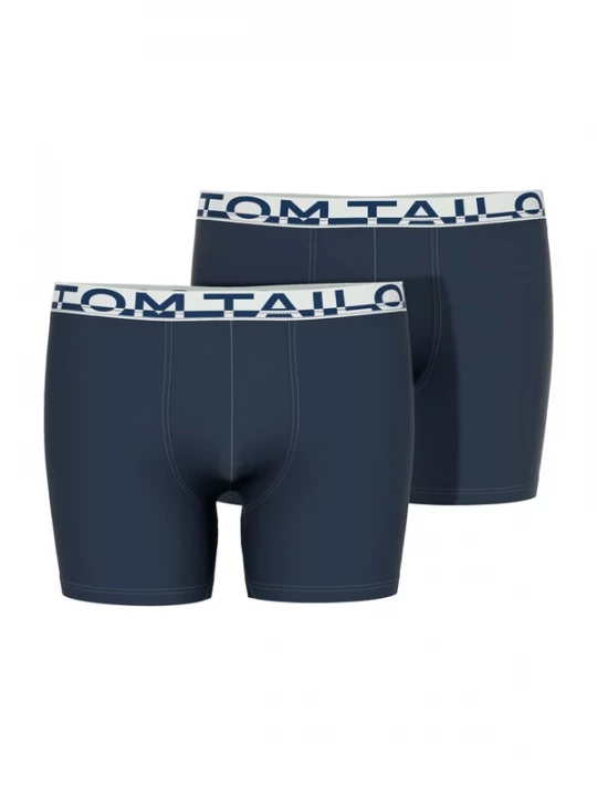 Foto van product TOM TAILOR Boxershorts navy / wit