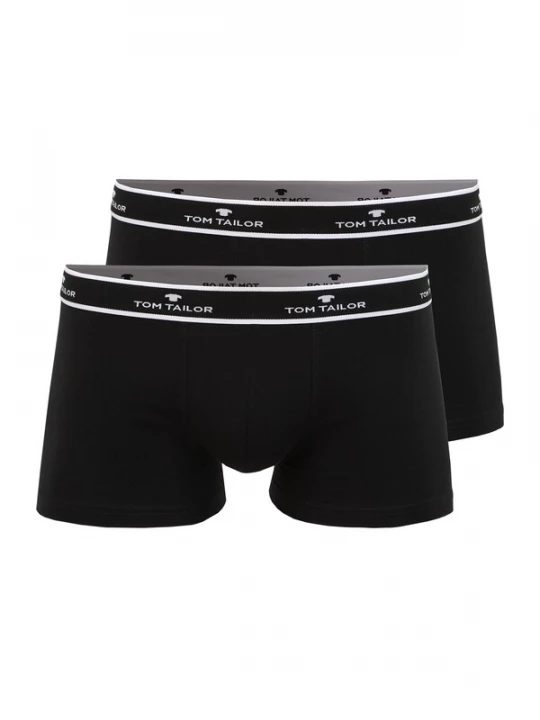 Foto van product TOM TAILOR Boxershorts zwart / wit